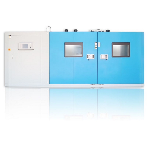 Chambre d'essai à choc thermique à trois zones